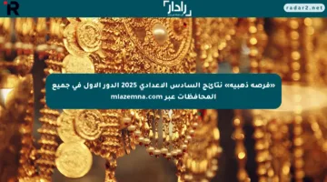 «فرصة ذهبية» نتائج السادس الاعدادي 2025 الدور الأول في جميع المحافظات عبر mlazemna.com